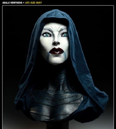 Asajj Ventress Life Size Bust - Star Wars - Sideshow Collectibles