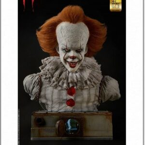 PENNYWISE 1/1 Life Size Bust - IT ça - ECC Elite Creature Collectibles Cinemaquette