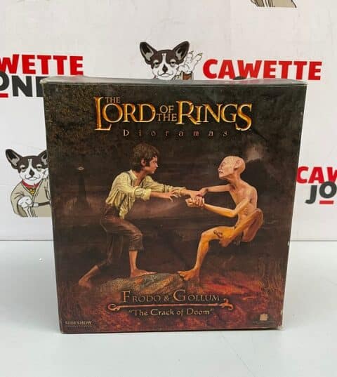 FRODO AND GOLLUM 'The Crack of Doom' Diorama - Lord Of The Rings LOTR ...
