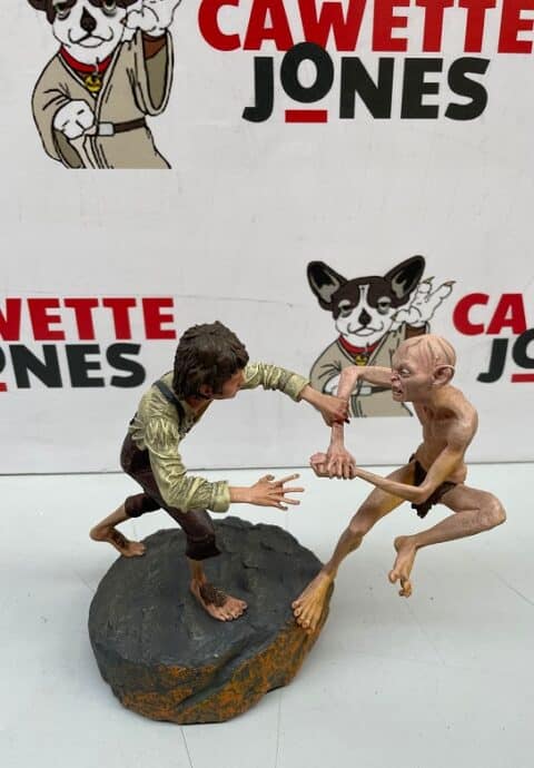 FRODO AND GOLLUM 'The Crack of Doom' Diorama - Lord Of The Rings LOTR ...