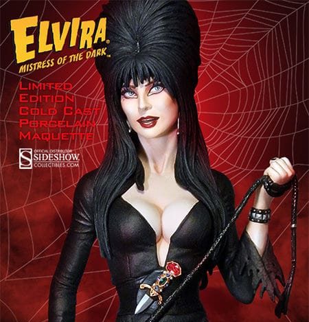 ELVIRA Statue The Mistress Of The Dark Maquette 1/6th Scale - TWEETERHEAD (Sideshow)