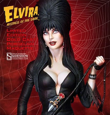 ELVIRA Statue The Mistress Of The Dark Maquette 1/6th Scale - TWEETERHEAD (Sideshow)