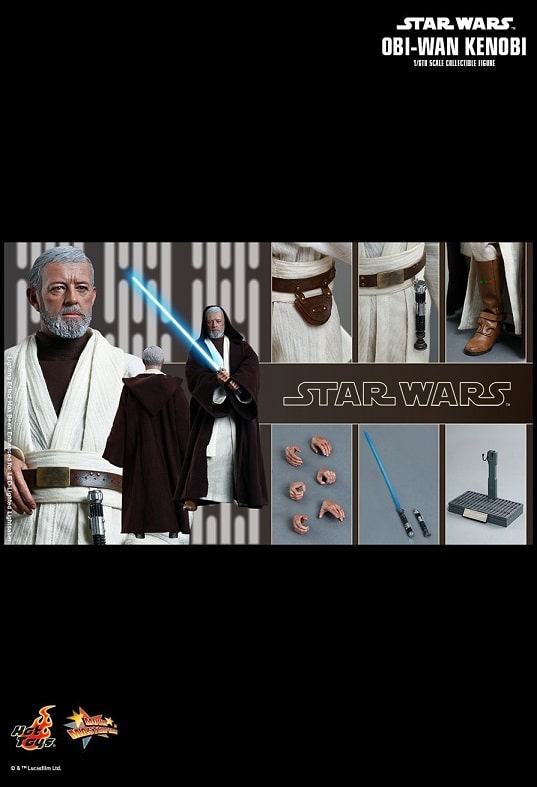 OBI-WAN KENOBI 1/6 Scale Figure MMS283 - STAR WARS EPISODE IV A NEW HOPE - HOT TOYS