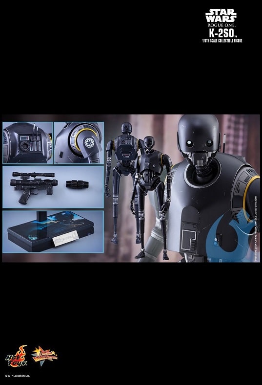 K-2SO 1/6 Scale Figure MMS406- ROGUE ONE: A STAR WARS STORY - HOT TOYS