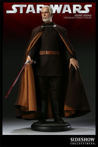 COUNT DOOKU Premium Format Collector Edition 1/4 Scale Statue - Star Wars - Sideshow Collectibles – Image 2
