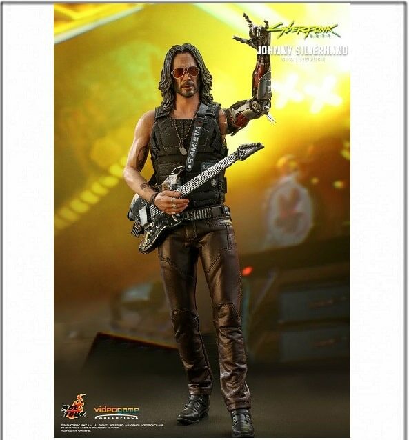 JOHNNY SILVERHAND 1/6 Scale Figure VGM47 - CYBERPUNK 2077- HOT TOYS