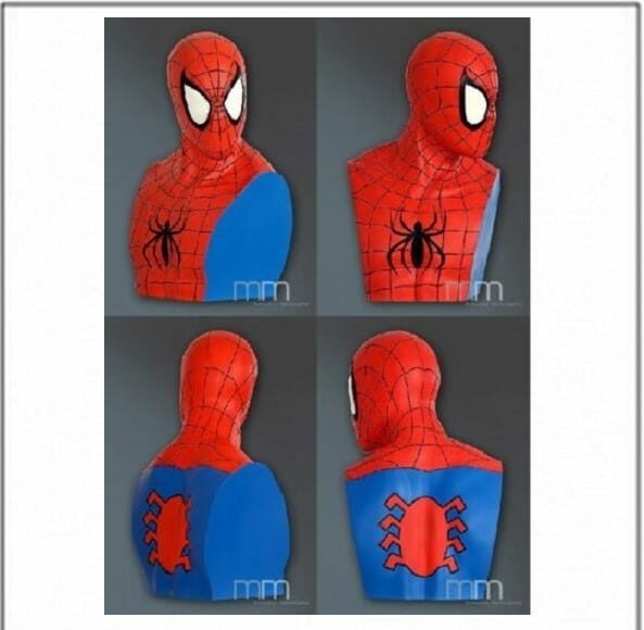 Spider-Man Classic Life Size Bust 1/1 - OXMOX MUCKLE