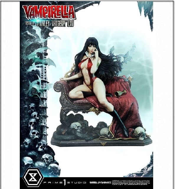 Vampirella Design by Stanley Artgerm Lau 1/3 Statue - Dynamite Entertainment - PRIME 1 STUDIO