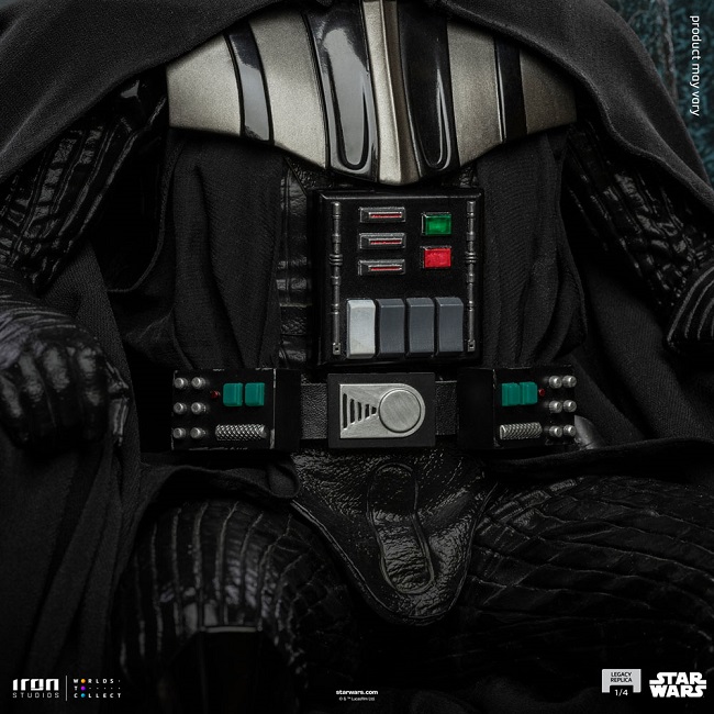 Darth Vader on Throne 1/4 Statue Legacy Replica - STAR WARS - IRON STUDIOS – Image 5