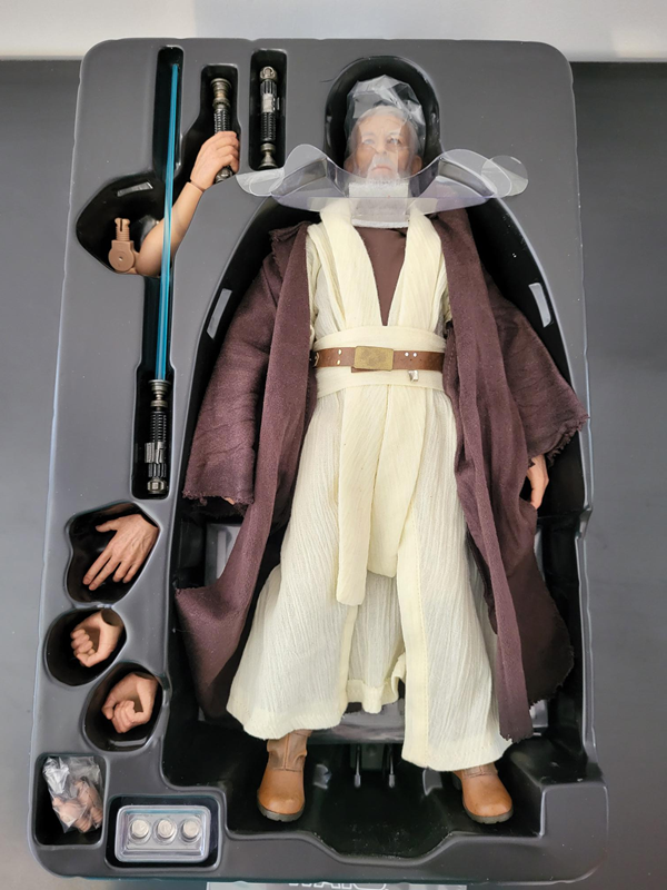 OBI-WAN KENOBI 1/6 Scale Figure MMS283 - STAR WARS EPISODE IV A NEW HOPE - HOT TOYS – Image 10