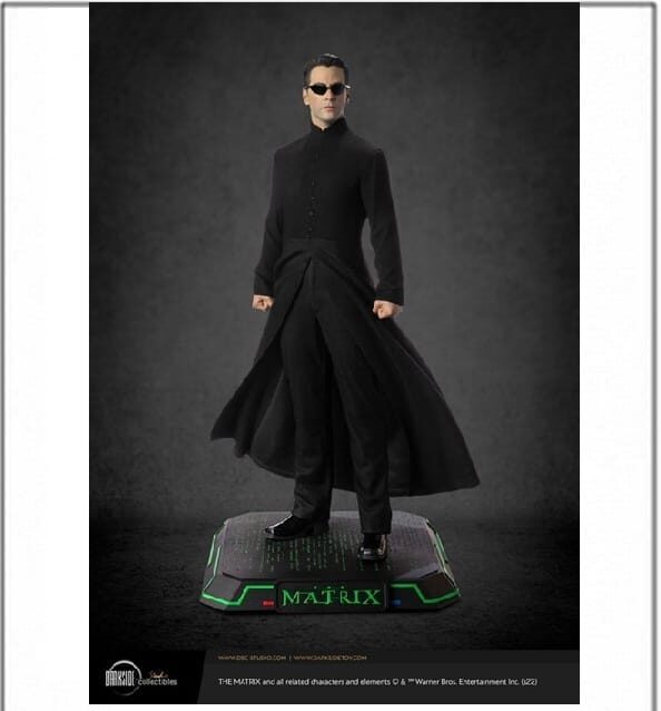 Neo 20th Anniversary Edition 53 cm 1/4 Statue - Matrix - Darkside