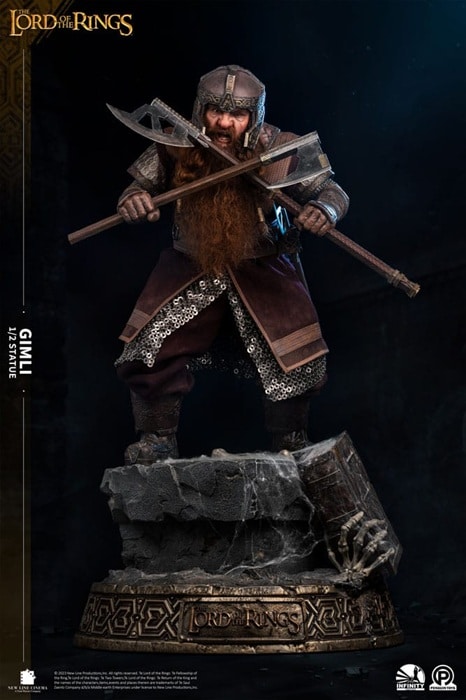 Gimli Master Forge Series 1/2 Statue - The Lord of the Rings - Infinity Studio x Penguin Toys - Image 3