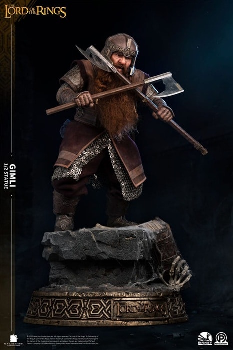 Gimli Master Forge Series 1/2 Statue - The Lord of the Rings - Infinity Studio x Penguin Toys - Image 4