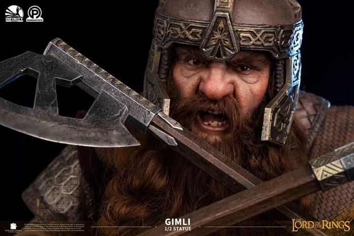 Gimli Master Forge Series 1/2 Statue - The Lord of the Rings - Infinity Studio x Penguin Toys - Image 5