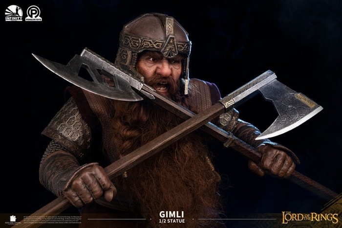 Gimli Master Forge Series 1/2 Statue - The Lord of the Rings - Infinity Studio x Penguin Toys - Image 6