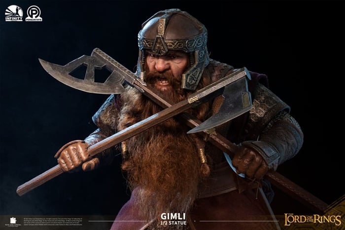 Gimli Master Forge Series 1/2 Statue - The Lord of the Rings - Infinity Studio x Penguin Toys - Image 7