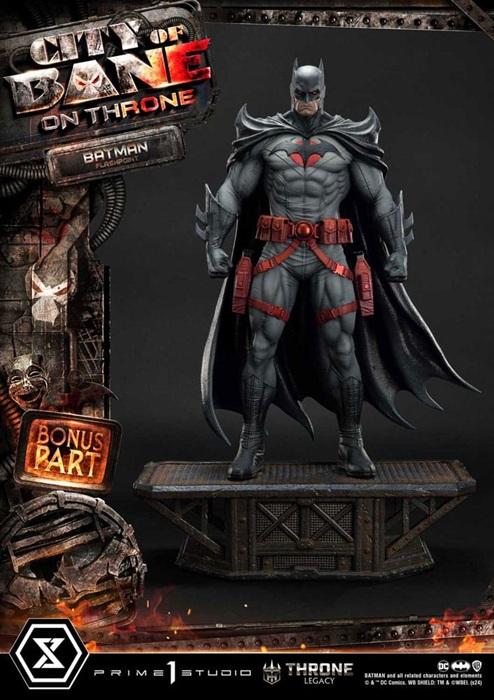 Flashpoint Batman Bonus Version 1/4 Statue Throne Legacy Collection - DC Comics - Prime 1 Studio – Image 2
