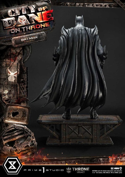 Flashpoint Batman Bonus Version 1/4 Statue Throne Legacy Collection - DC Comics - Prime 1 Studio – Image 7