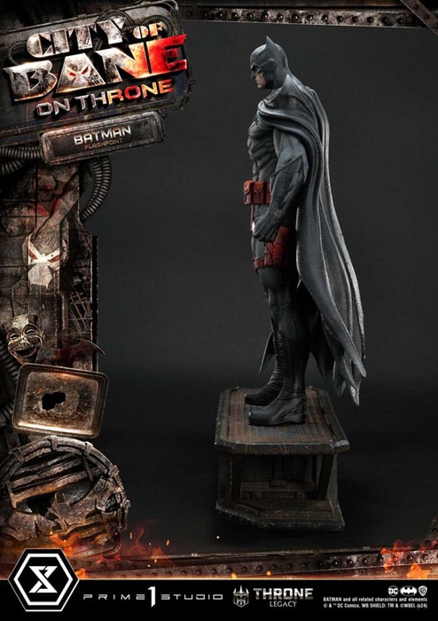 Flashpoint Batman Bonus Version 1/4 Statue Throne Legacy Collection - DC Comics - Prime 1 Studio – Image 8