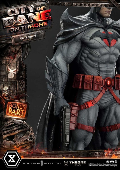 Flashpoint Batman Bonus Version 1/4 Statue Throne Legacy Collection - DC Comics - Prime 1 Studio – Image 9