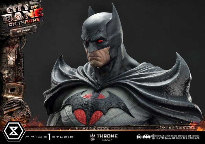 Flashpoint Batman Bonus Version 1/4 Statue Throne Legacy Collection - DC Comics - Prime 1 Studio – Image 12