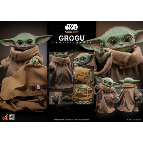 GROGU THE CHILD Life Size Figure LMS015 - STAR WARS THE MANDALORIAN - HOT TOYS – Image 7