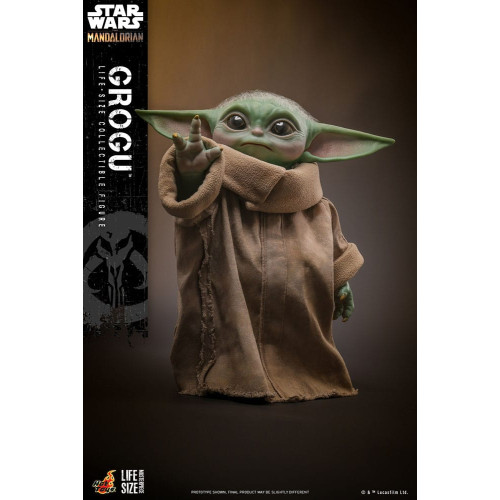 GROGU THE CHILD Life Size Figure LMS015 - STAR WARS THE MANDALORIAN - HOT TOYS – Image 3