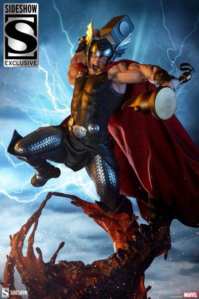 Thor Breaker of Brimstone Premium Format Exclusive Version - MARVEL - SIDESHOW COLLECTIBLES – Image 3