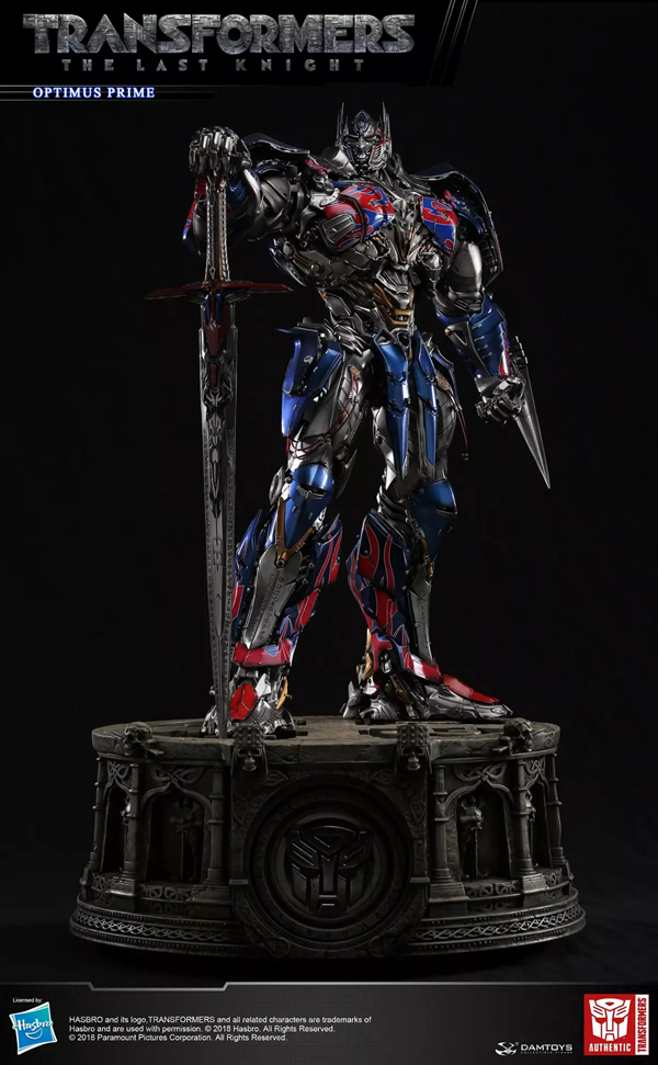 Optimus Prime Statue 74cm Classic Series Light-up CS012 - Transformers The Last Knight - Damtoys – Image 2