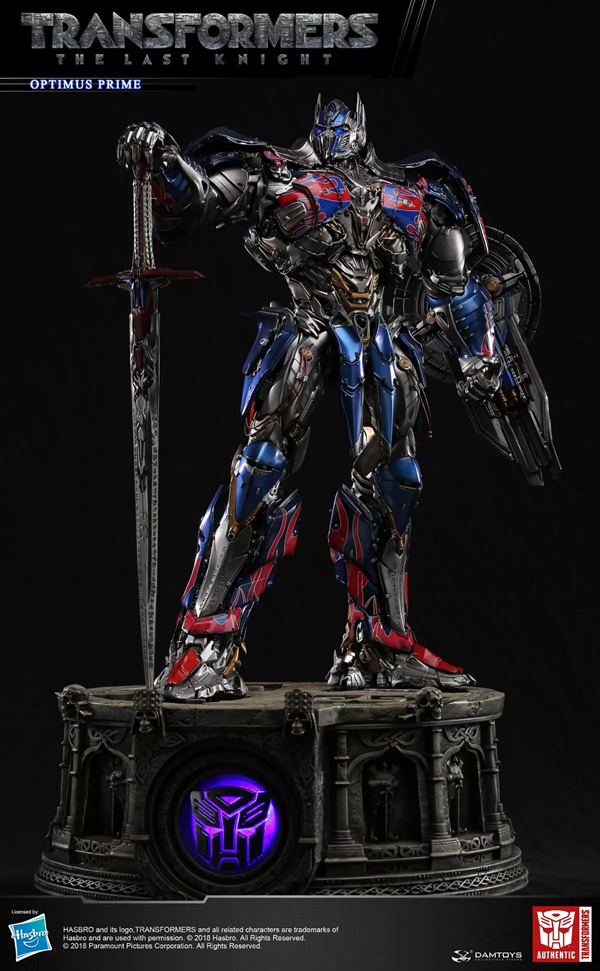 Optimus Prime Statue 74cm Classic Series Light-up CS012 - Transformers The Last Knight - Damtoys – Image 3