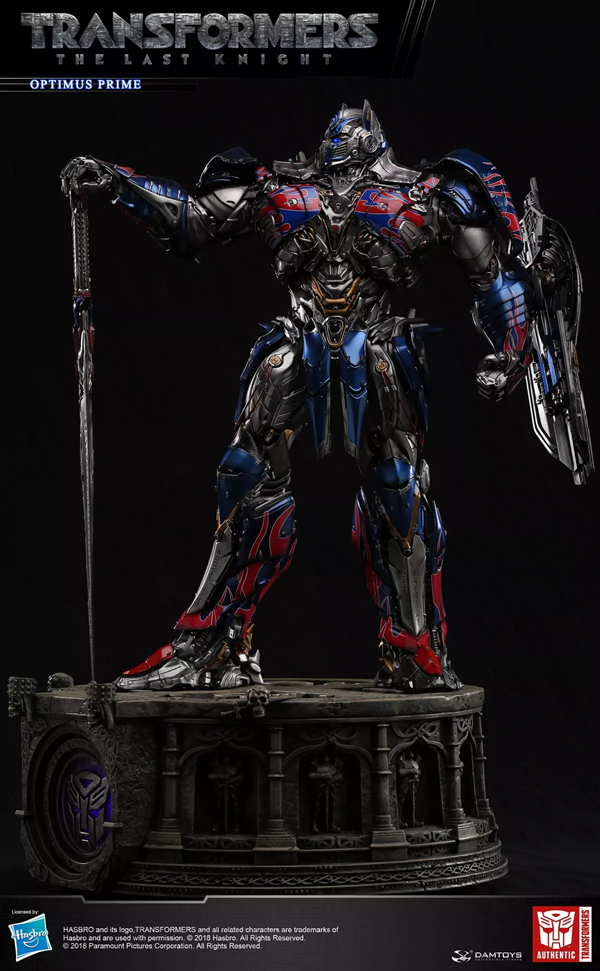 Optimus Prime Statue 74cm Classic Series Light-up CS012 - Transformers The Last Knight - Damtoys – Image 4