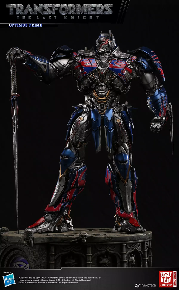 Optimus Prime Statue 74cm Classic Series Light-up CS012 - Transformers The Last Knight - Damtoys – Image 7