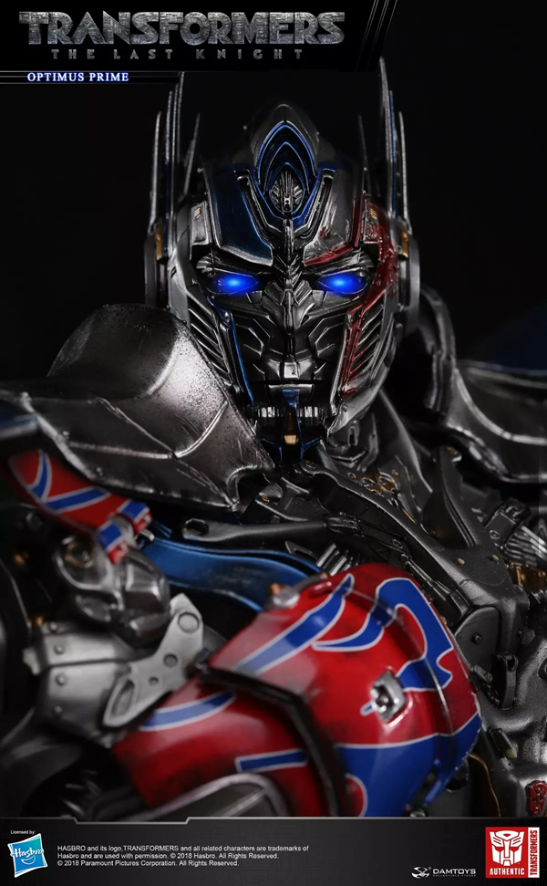 Optimus Prime Statue 74cm Classic Series Light-up CS012 - Transformers The Last Knight - Damtoys – Image 8