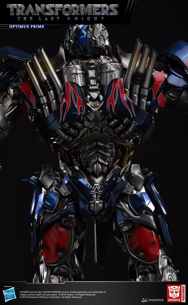 Optimus Prime Statue 74cm Classic Series Light-up CS012 - Transformers The Last Knight - Damtoys – Image 9