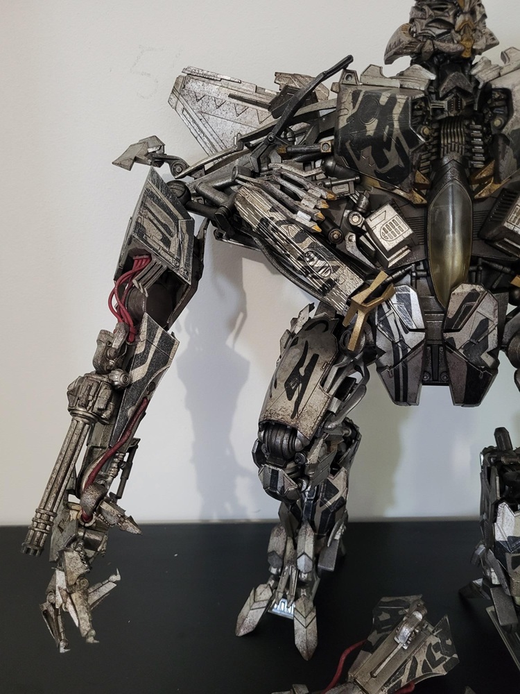 Starscream Premium Scale Collectible Figure Regular Version DOTM 41 cm – Transformers : Dark Of The Moon – ThreeA 3A – Image 9