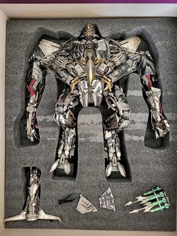 Starscream Premium Scale Collectible Figure Regular Version DOTM 41 cm – Transformers : Dark Of The Moon – ThreeA 3A – Image 15