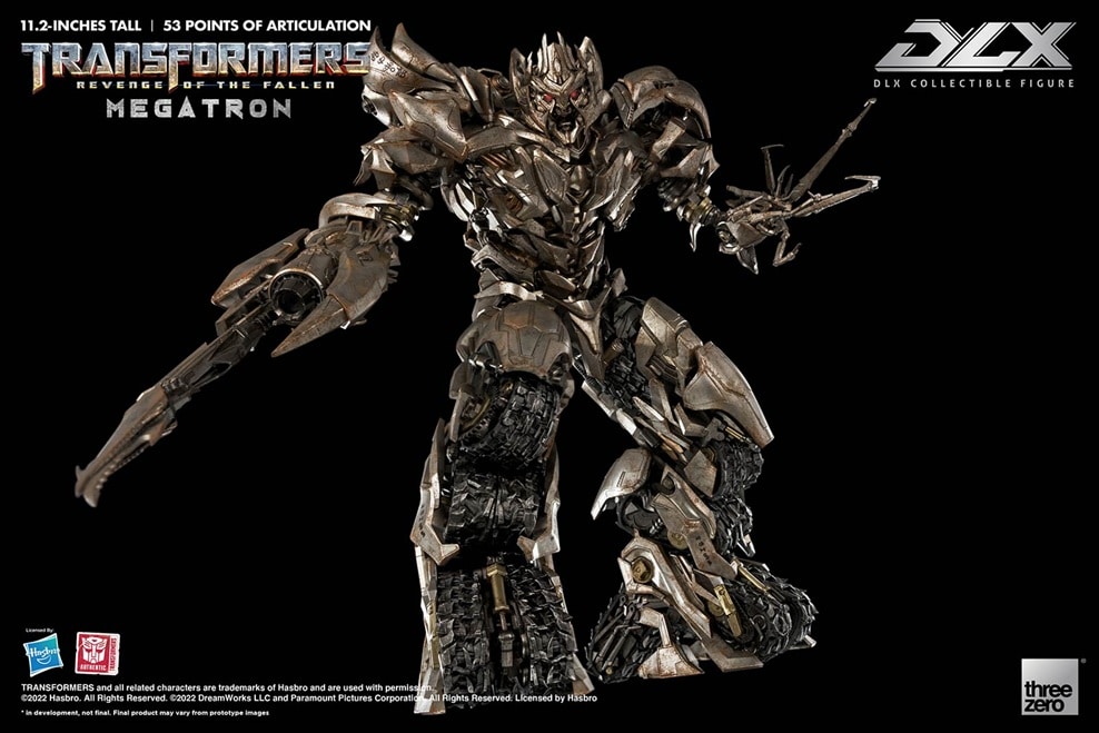 Megatron DLX Collectible Figure ROTF – Transformers: Revenge of the Fallen – THREEZERO / Three Zero – Image 2