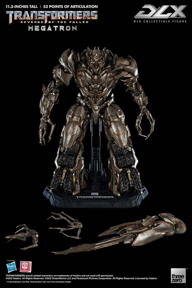 Megatron DLX Collectible Figure ROTF – Transformers: Revenge of the Fallen – THREEZERO / Three Zero – Image 7