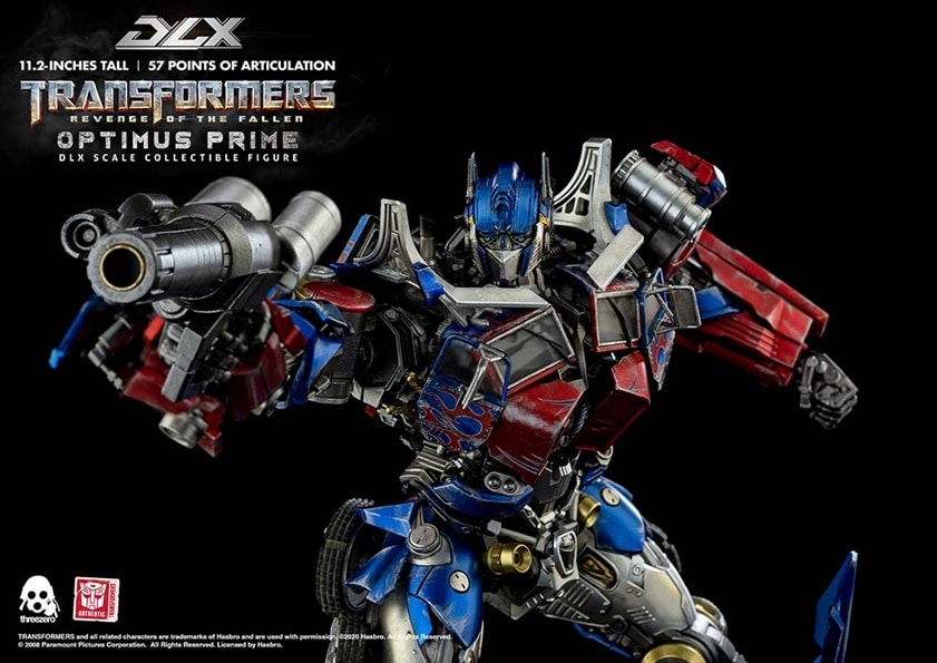 Optimus Prime DLX Collectible Figure ROTF – Transformers: Revenge of the Fallen – THREEZERO / Three Zero – Image 4