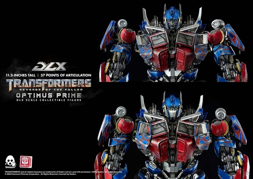 Optimus Prime DLX Collectible Figure ROTF – Transformers: Revenge of the Fallen – THREEZERO / Three Zero – Image 6