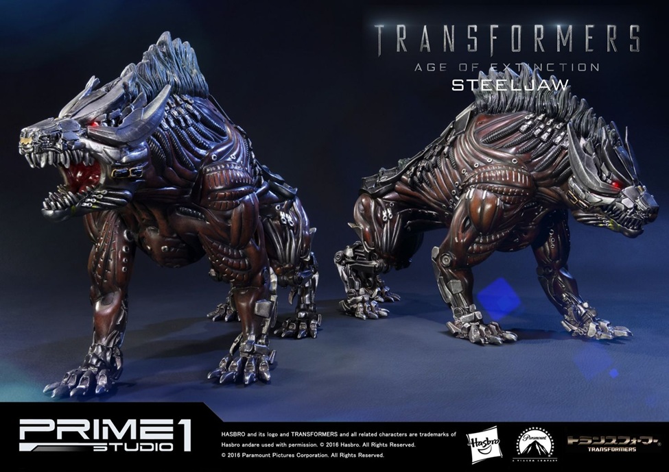 Steeljaw Steal Jow Statue MMTFM-10SJ – Transformers: Age of Extinction – PRIME 1 STUDIO - Image 2