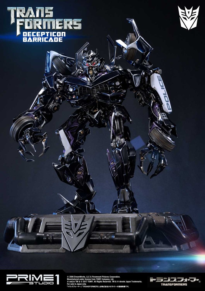 Decepticon Barricade MMTFM-15 Statue – Transformers Film – PRIME 1 STUDIO - Image 2