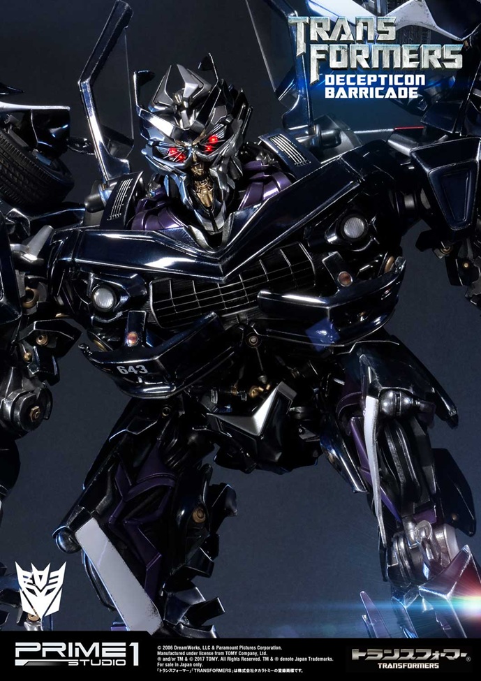 Decepticon Barricade MMTFM-15 Statue – Transformers Film – PRIME 1 STUDIO - Image 3
