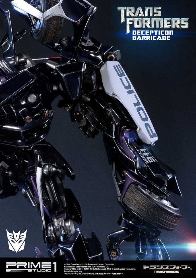 Decepticon Barricade MMTFM-15 Statue – Transformers Film – PRIME 1 STUDIO - Image 4