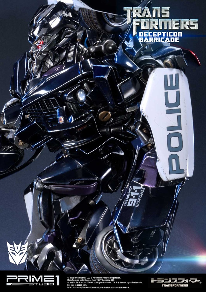 Decepticon Barricade MMTFM-15 Statue – Transformers Film – PRIME 1 STUDIO - Image 6