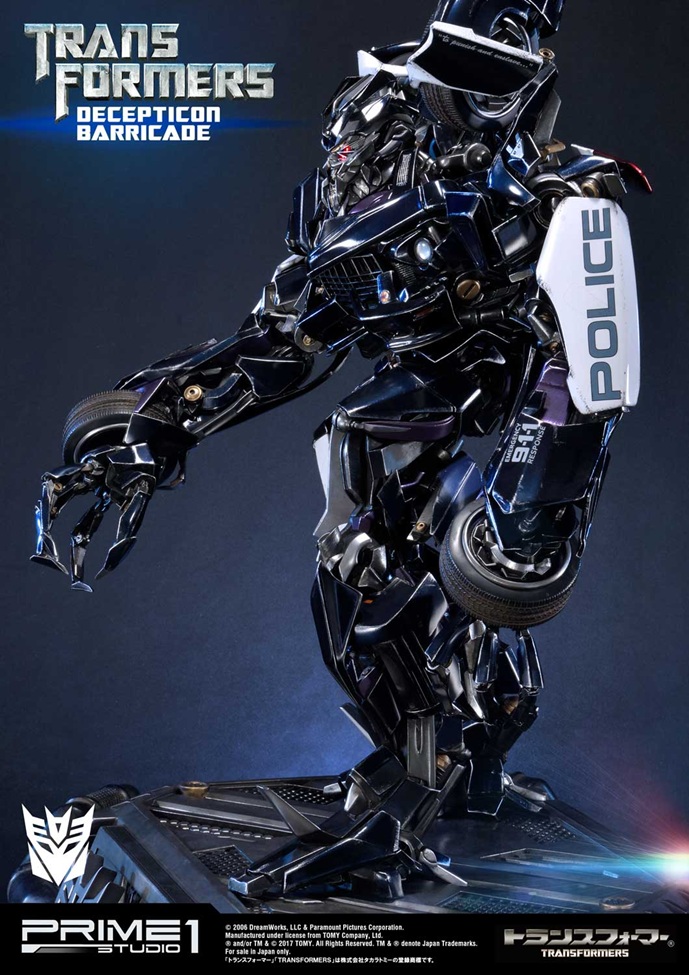 Decepticon Barricade MMTFM-15 Statue – Transformers Film – PRIME 1 STUDIO - Image 7