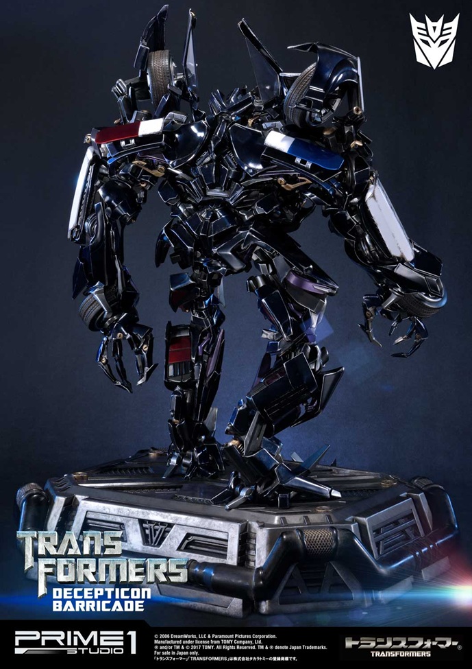 Decepticon Barricade MMTFM-15 Statue – Transformers Film – PRIME 1 STUDIO - Image 8