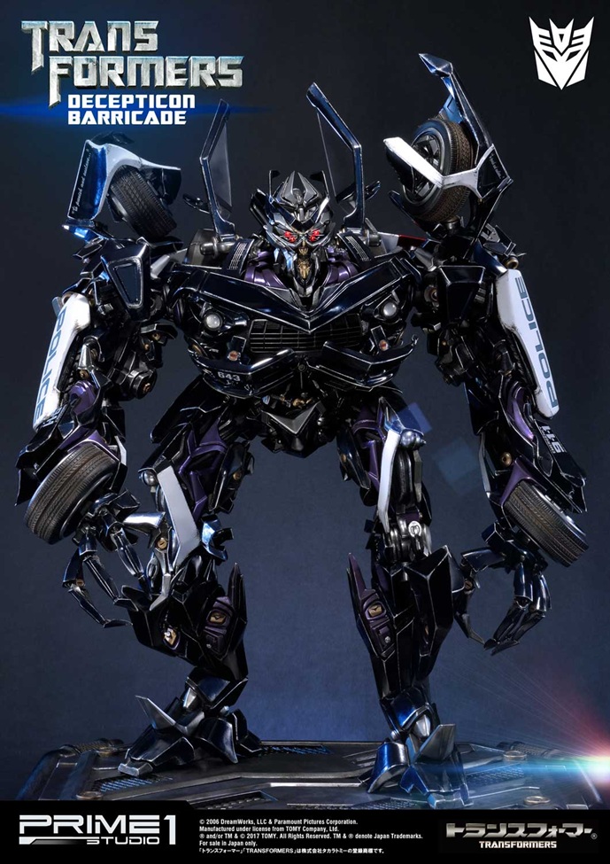Decepticon Barricade MMTFM-15 Statue – Transformers Film – PRIME 1 STUDIO - Image 9