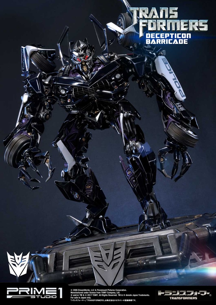 Decepticon Barricade MMTFM-15 Statue – Transformers Film – PRIME 1 STUDIO - Image 10