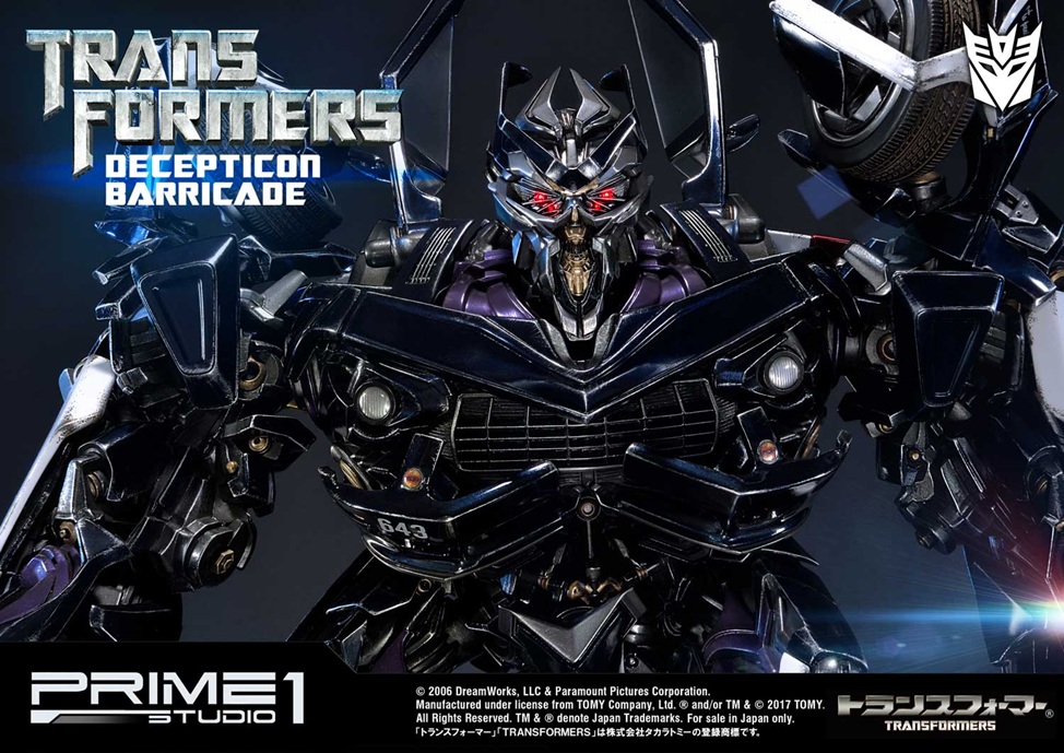Decepticon Barricade MMTFM-15 Statue – Transformers Film – PRIME 1 STUDIO - Image 11